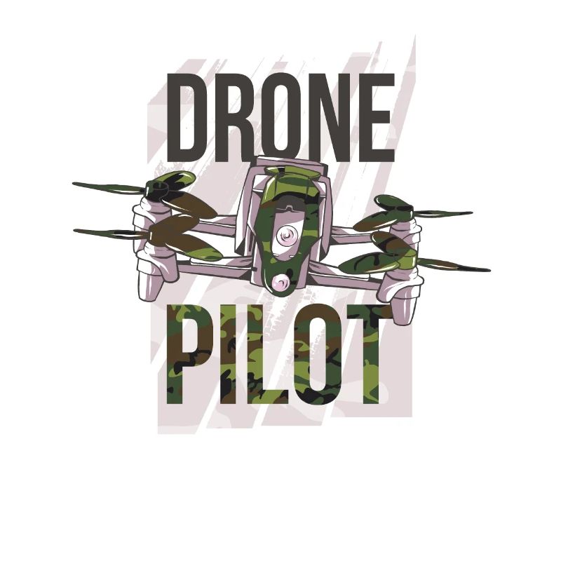 Drone pilot drone camouflage