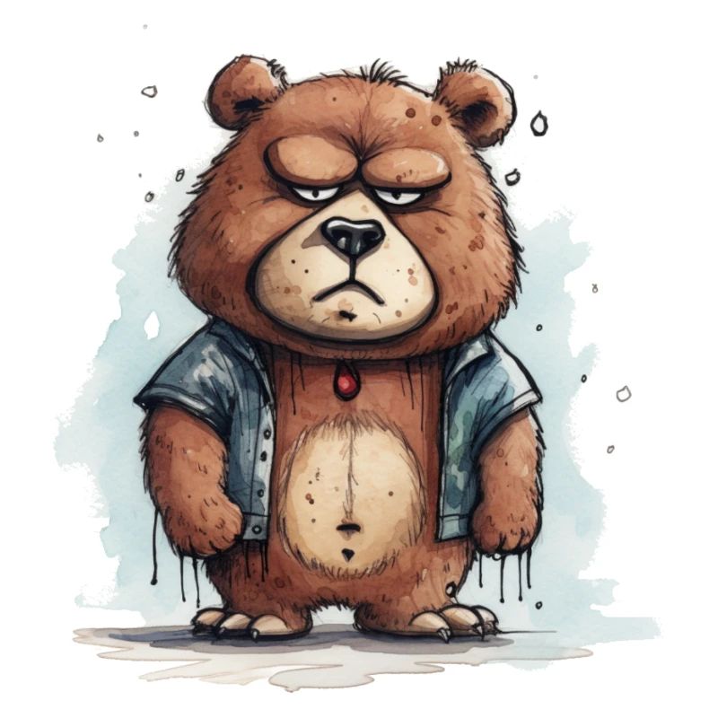 Grumpy Teddy