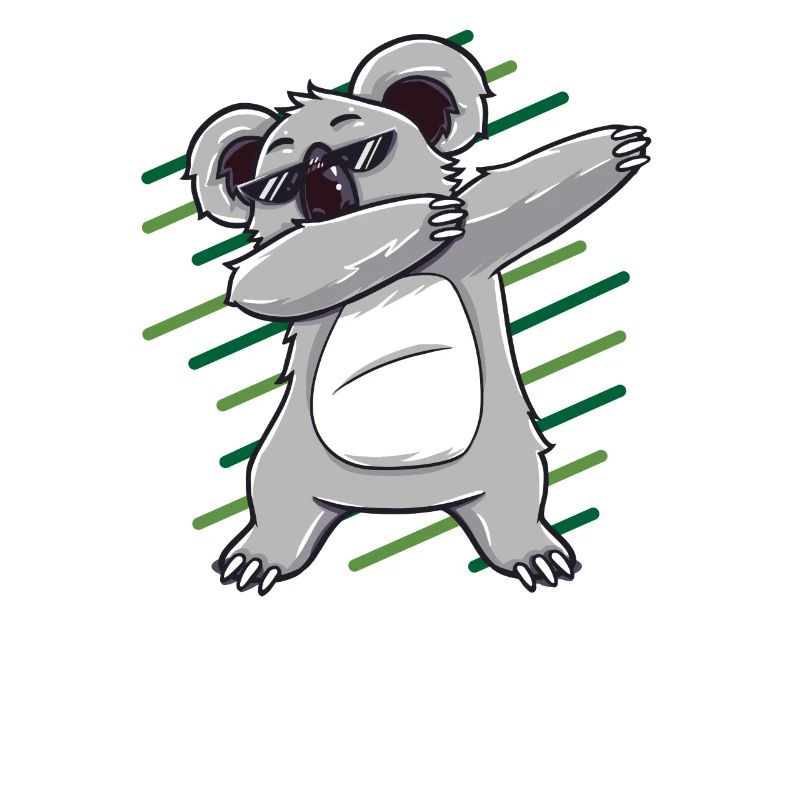 Dabbing dab Koala Bär Dab Geschenk Geburtstag