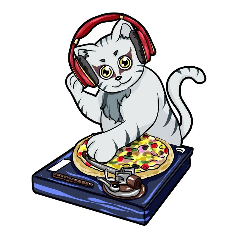Cat Pizza DJ