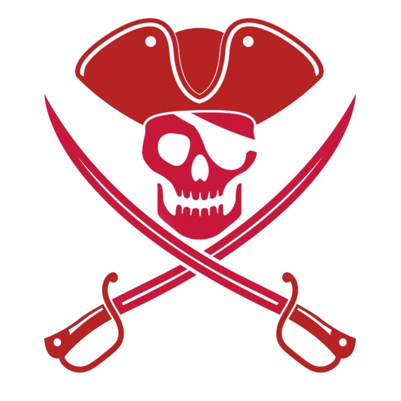 Pirate avec des épées