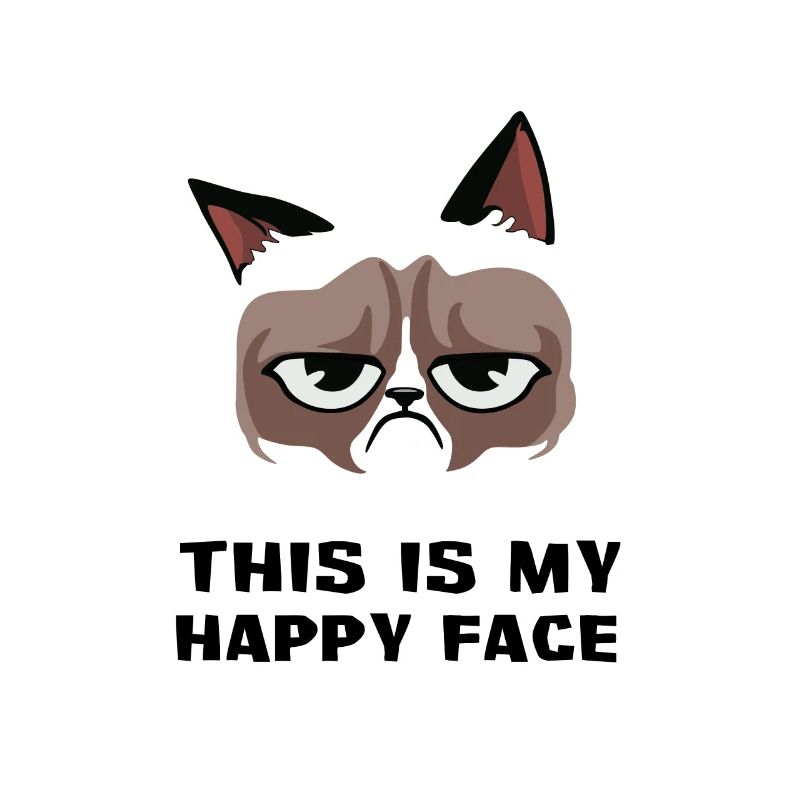 Grumpy Cat Happy