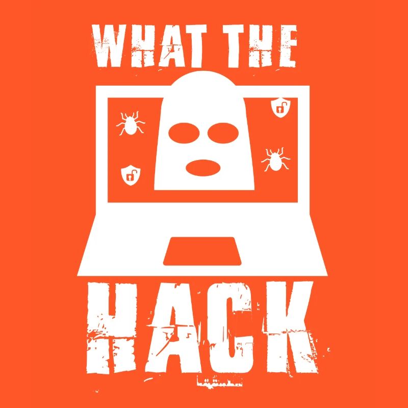 Funny What The Hack Hacker or Computer Geek gift