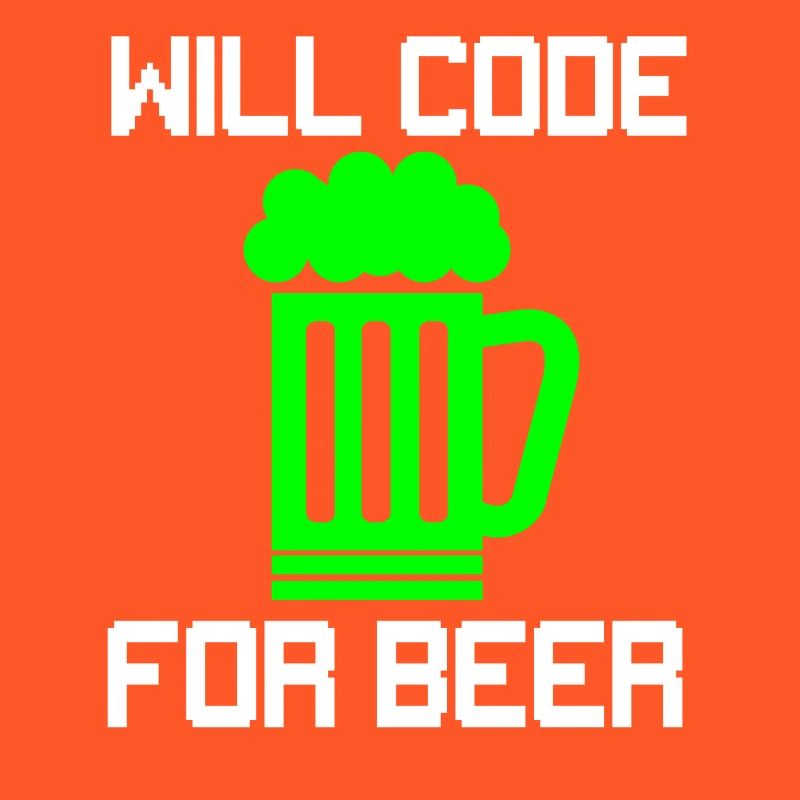 Code de la bière, T-shirt drôle de programmeur