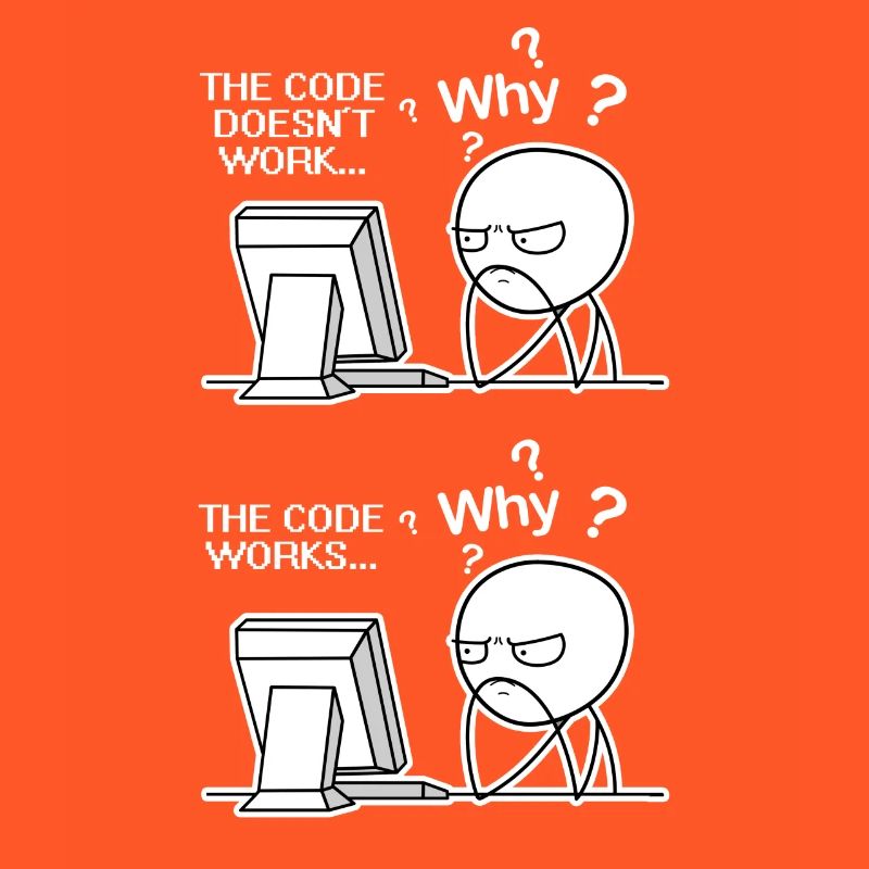 Der Code funktioniert nicht Coding Coder Geschenk