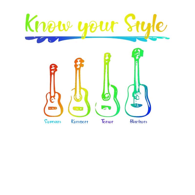 Ukulele Größen