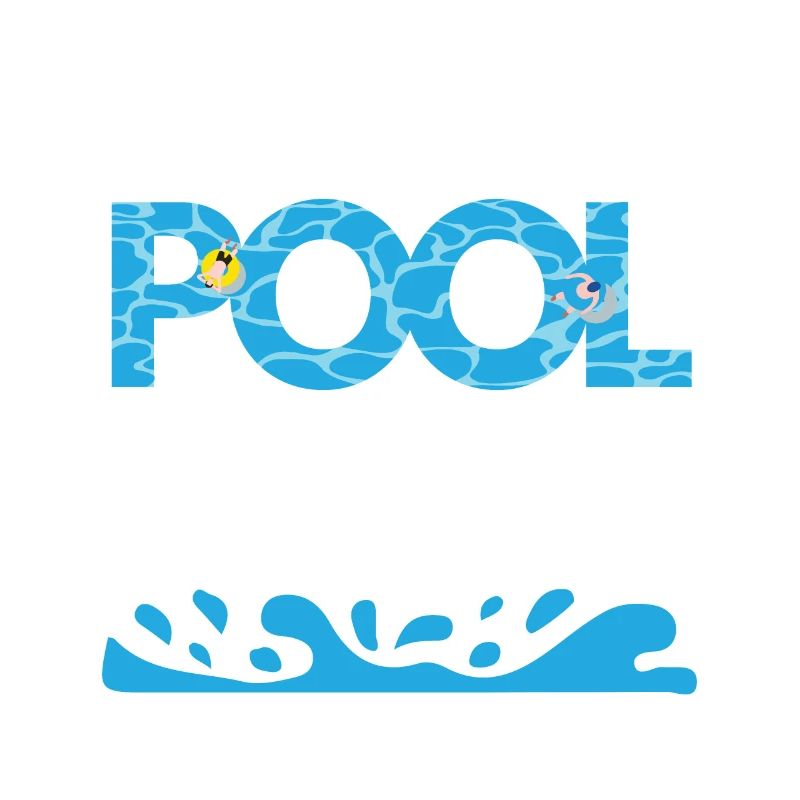 Ein junger Mann schwimmt im Pool