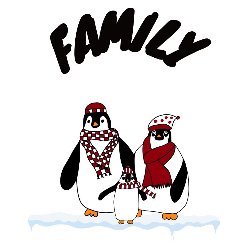 Pinguin Familie