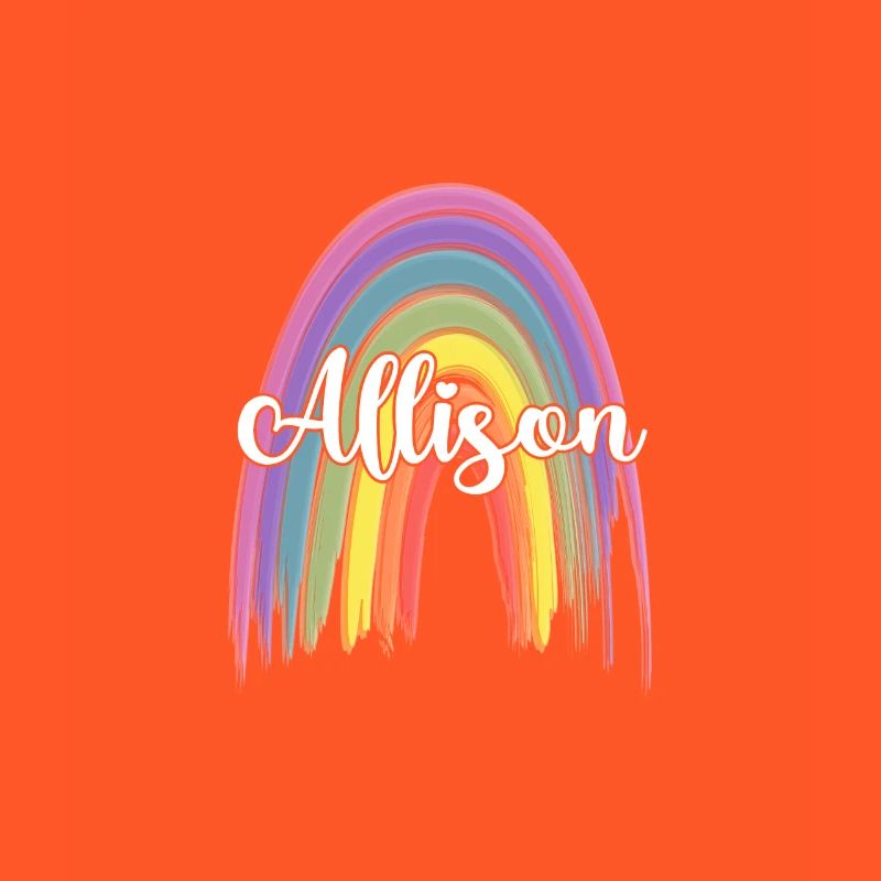 ALLISON Rainbow Cursive