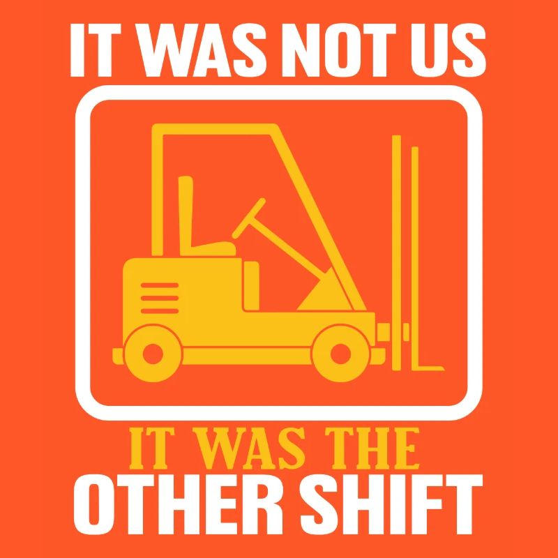 Forklift driver operator funny design