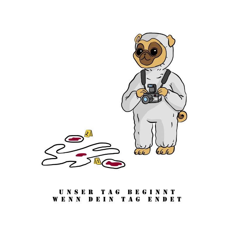 Spurensicherung - Kripo Polizei Kriminaltechnik