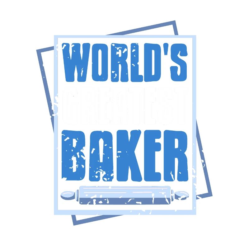World's Greatest BAKER Cool Retro Vintage Baker