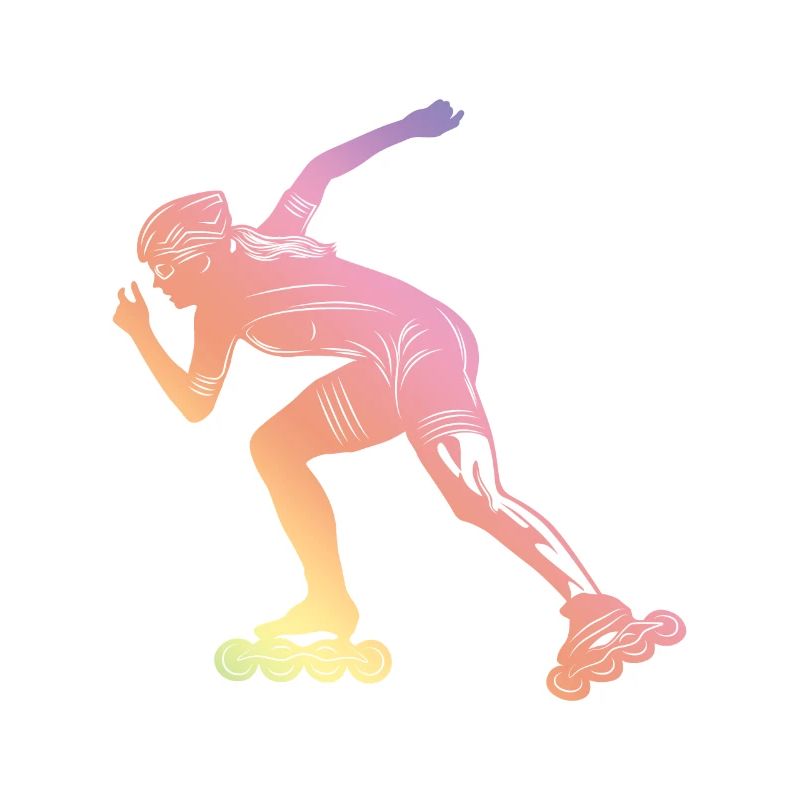 Inline Skates Silhoette