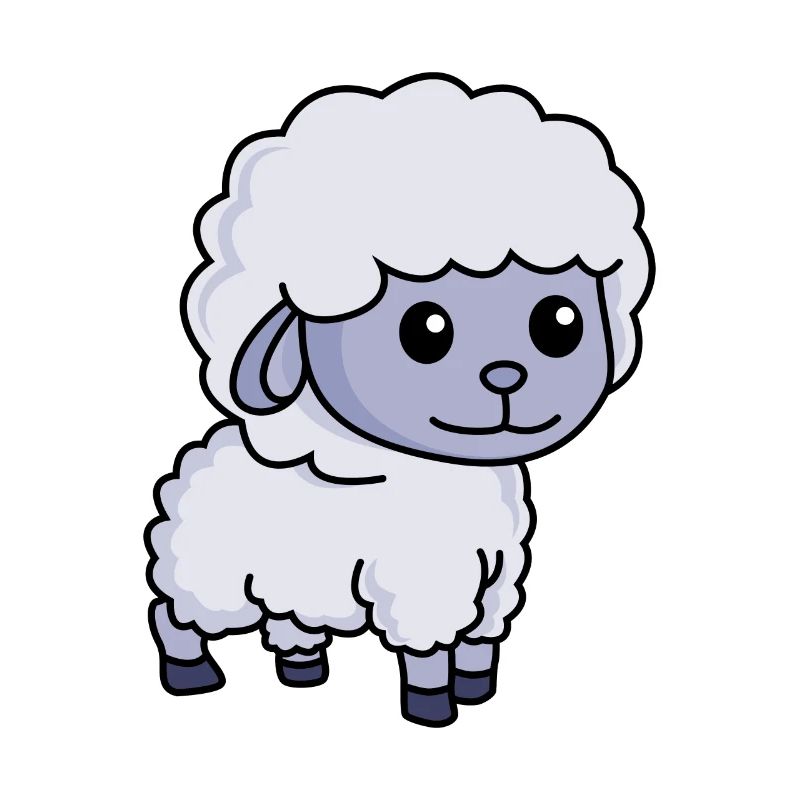 Mouton Comic Animal