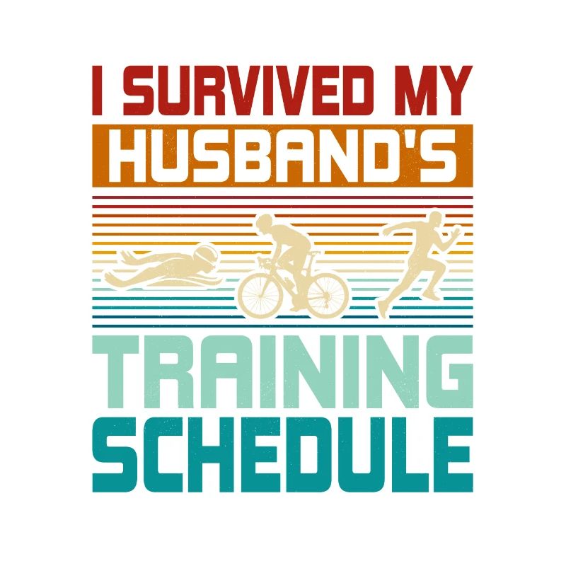 I survived my husband's training schedule Triathlo