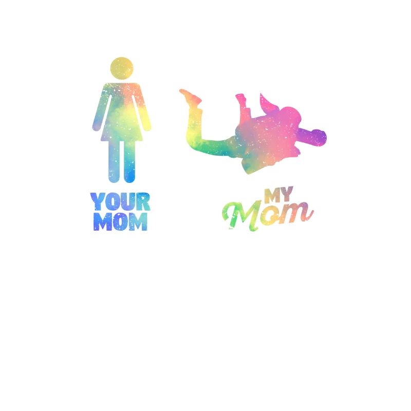 Deine Mutter Meine Mutter Fallschirmspringerin