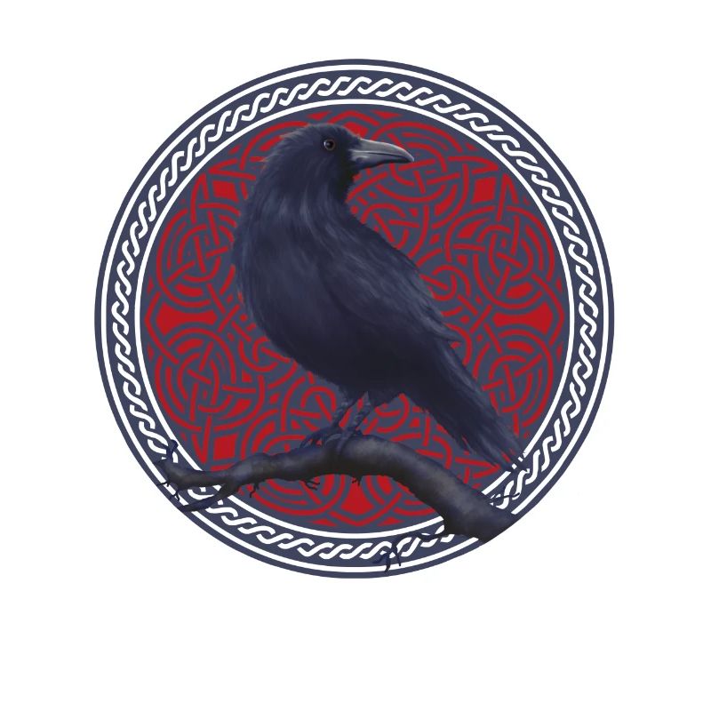 Raven Crow Celtic Celts