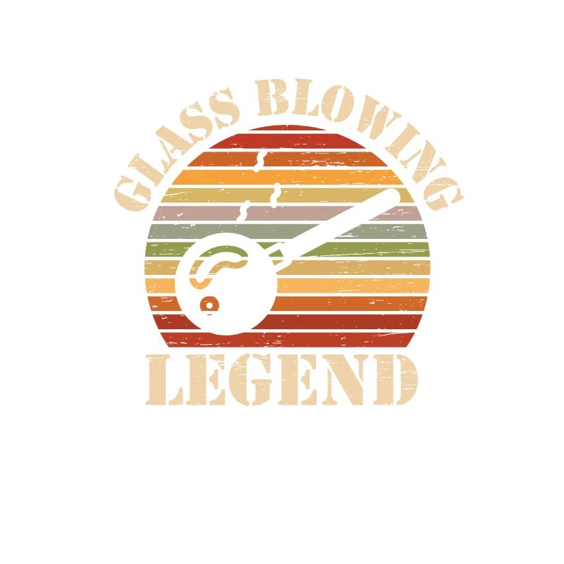 Glassblowing legend Glass processing Vintage Glass