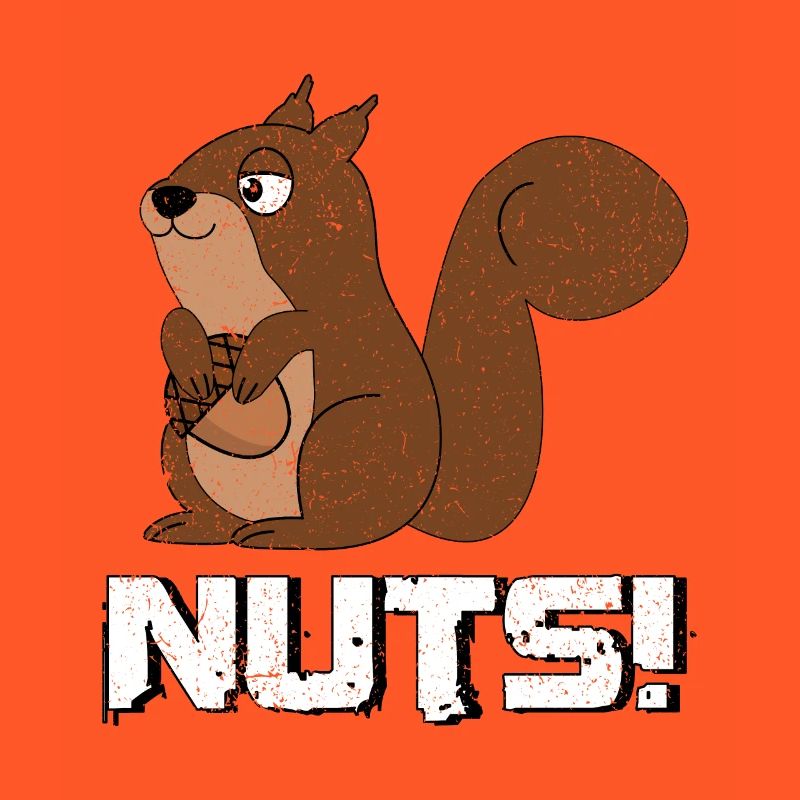 Süßes hungriges Eichhörnchen