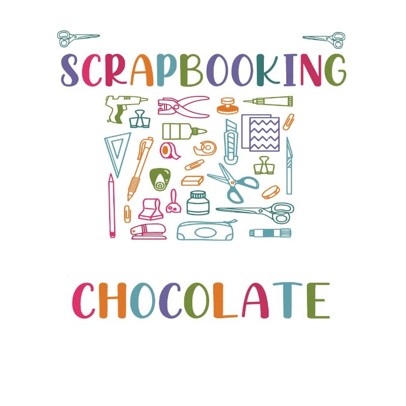 Wochenend-Prognose-Scrapbooking mit Schokolade