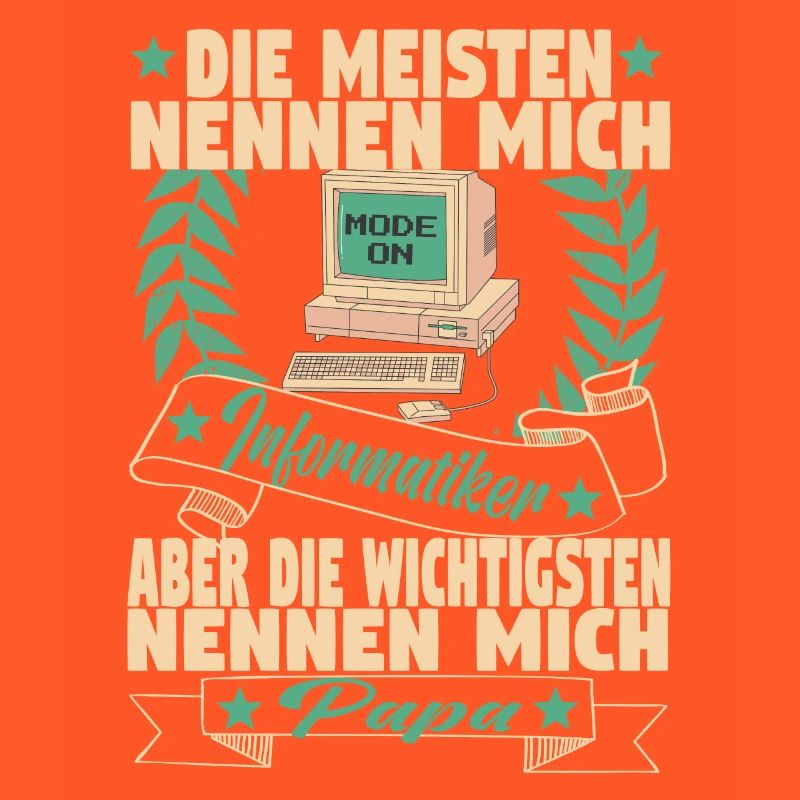 Informatik Computer Programmierer Entwickler Vater