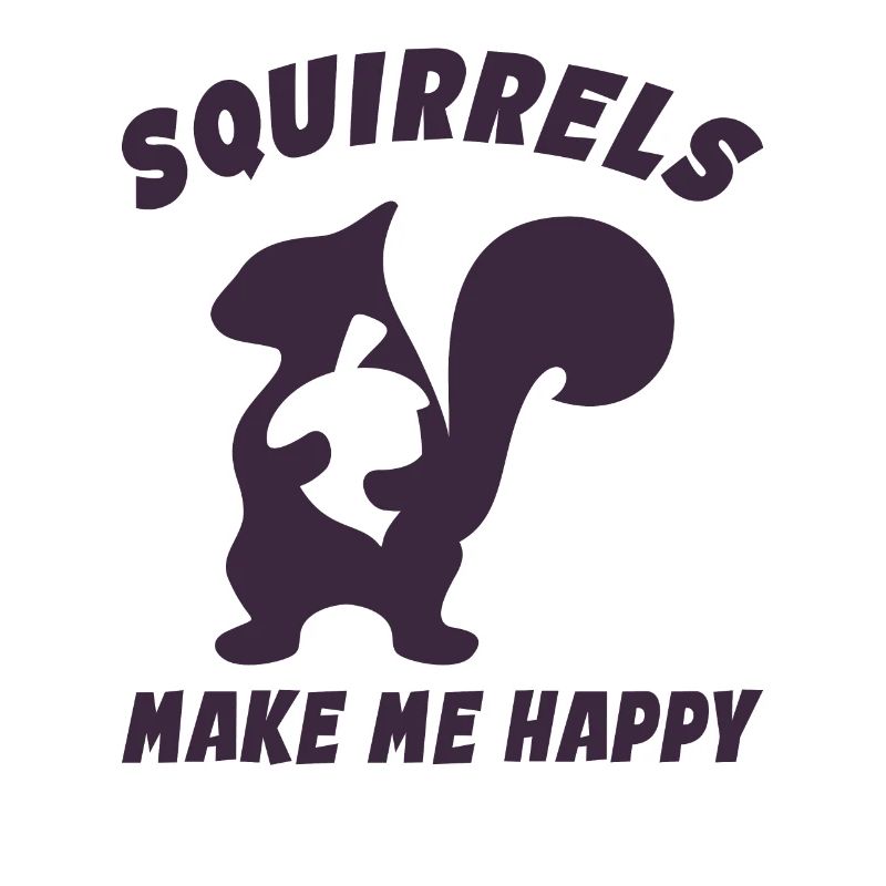 Cute Squirrel For Squirrel Lovers