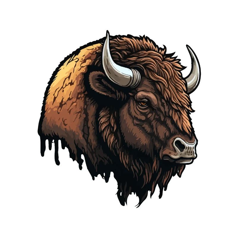 Large bison