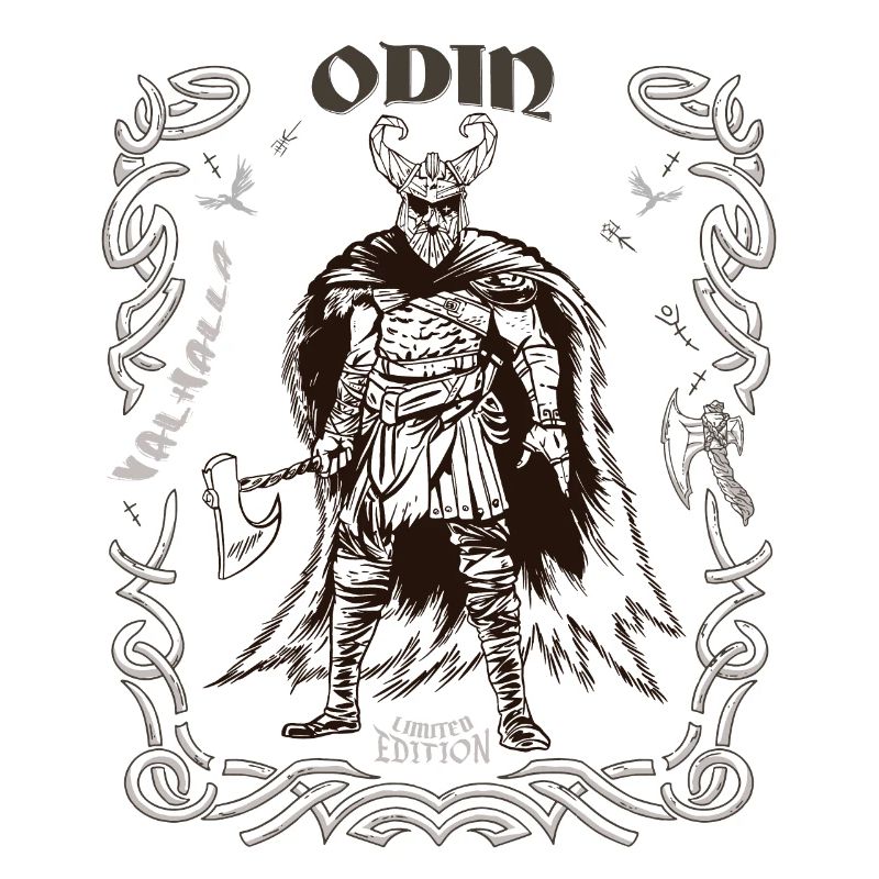 Odin Runen Viking Rendez-vous à Valhalla, Wodan