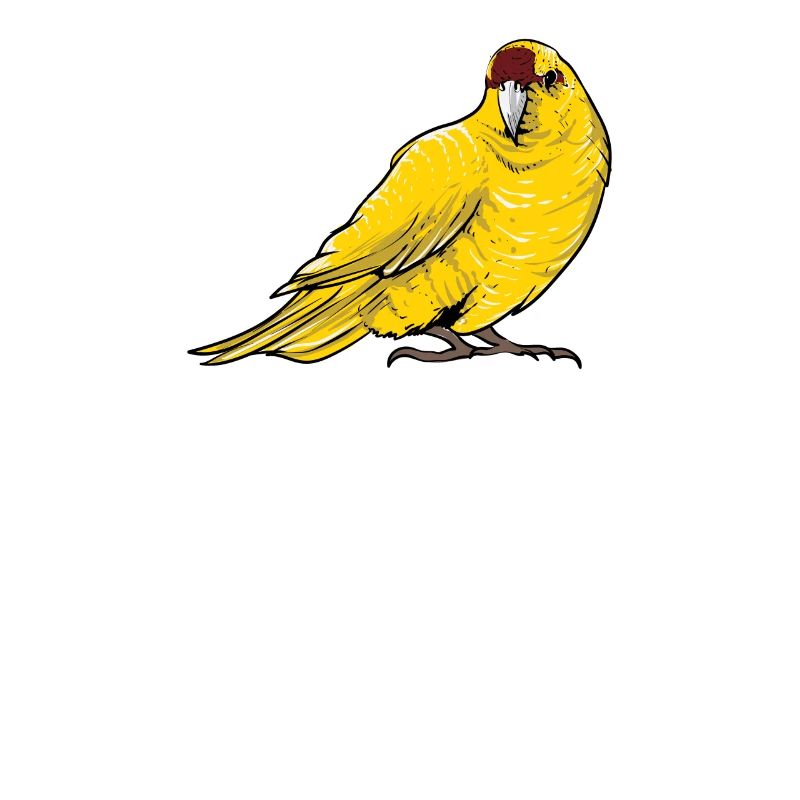 Perruche de chèvre I Motif de perruche pour porte-oiseau