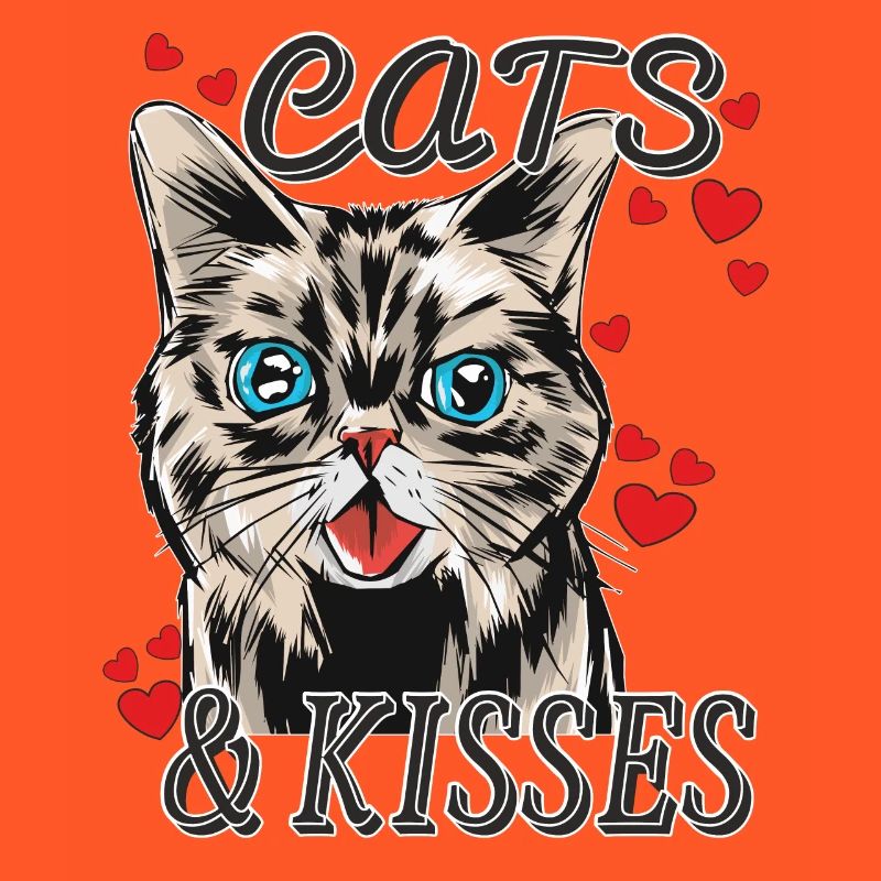 CHATS ET BAISERS DE CHAT