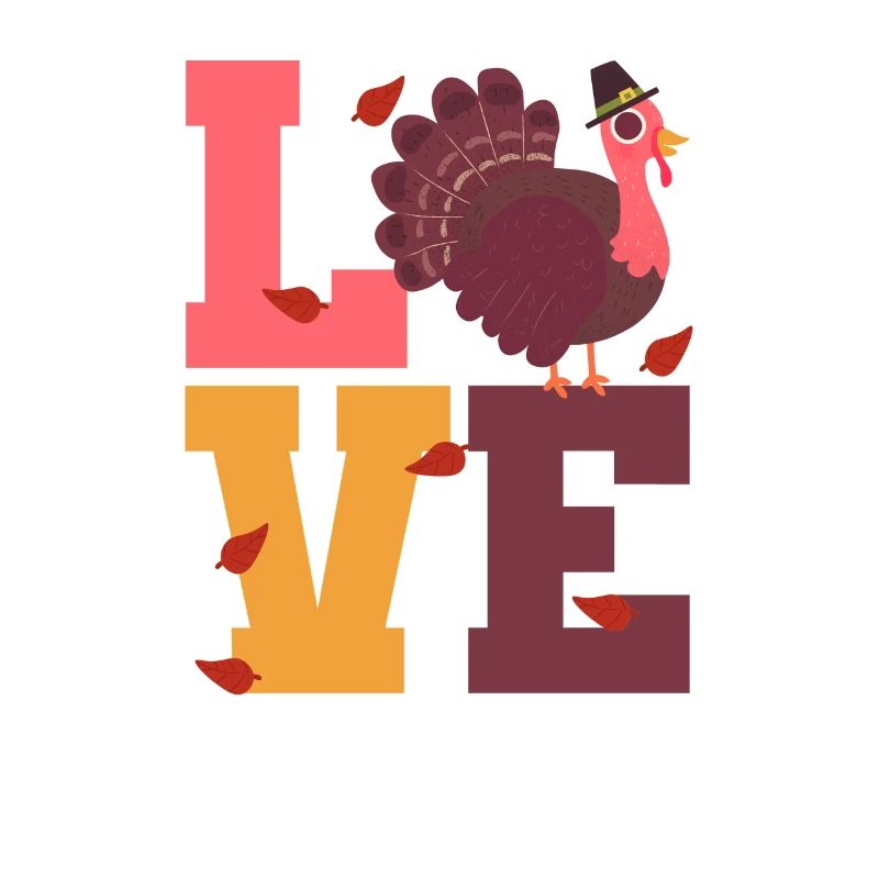 Dear Pilgrim Turkey Lover Cute Thanks