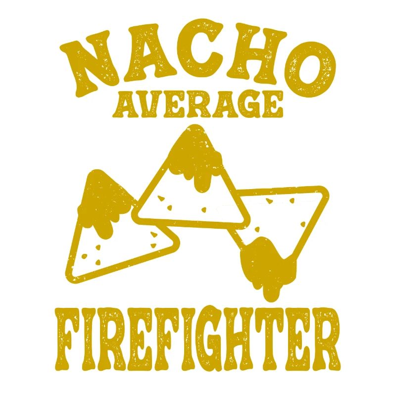 lustiger Feuerwehrmann Nacho durchschnittliche Brandbekämpfung