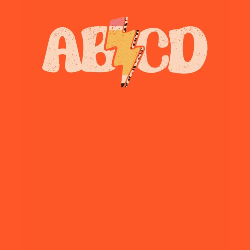 ABCD Lightning Leopard crayon 100e jour de l’école