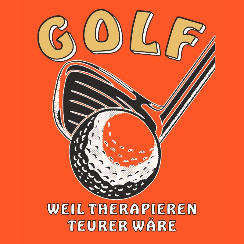 LE GOLF PARCE QUE LA THÉRAPIE COÛTERAIT PLUS CHER