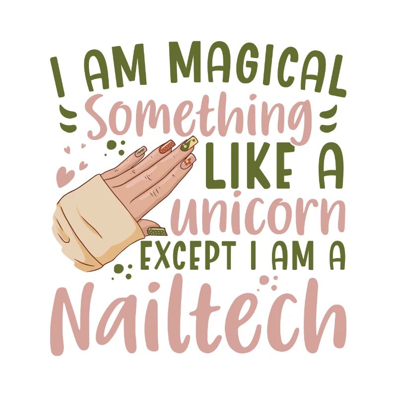 Ich Bin Ein Magisches Einhorn Nail Tech