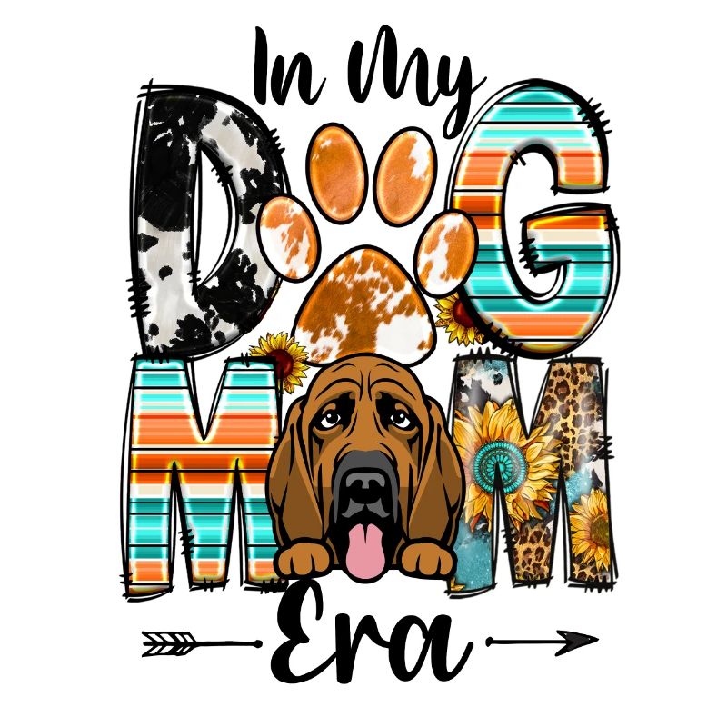 Chien de limier dans mon chien maman ère fourrure bébé mères