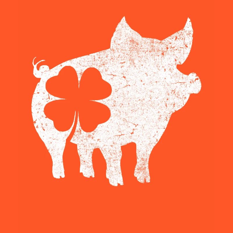 Cochon trèfle