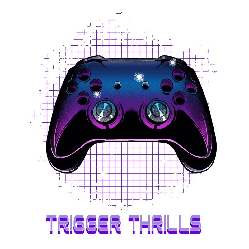 Gamers Video Gaming Geek Console Game Controller