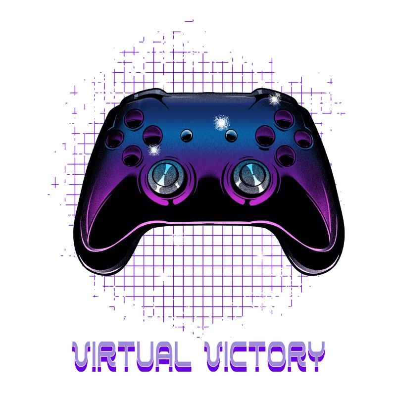Gamers Video Gaming Geek Console Game Controller