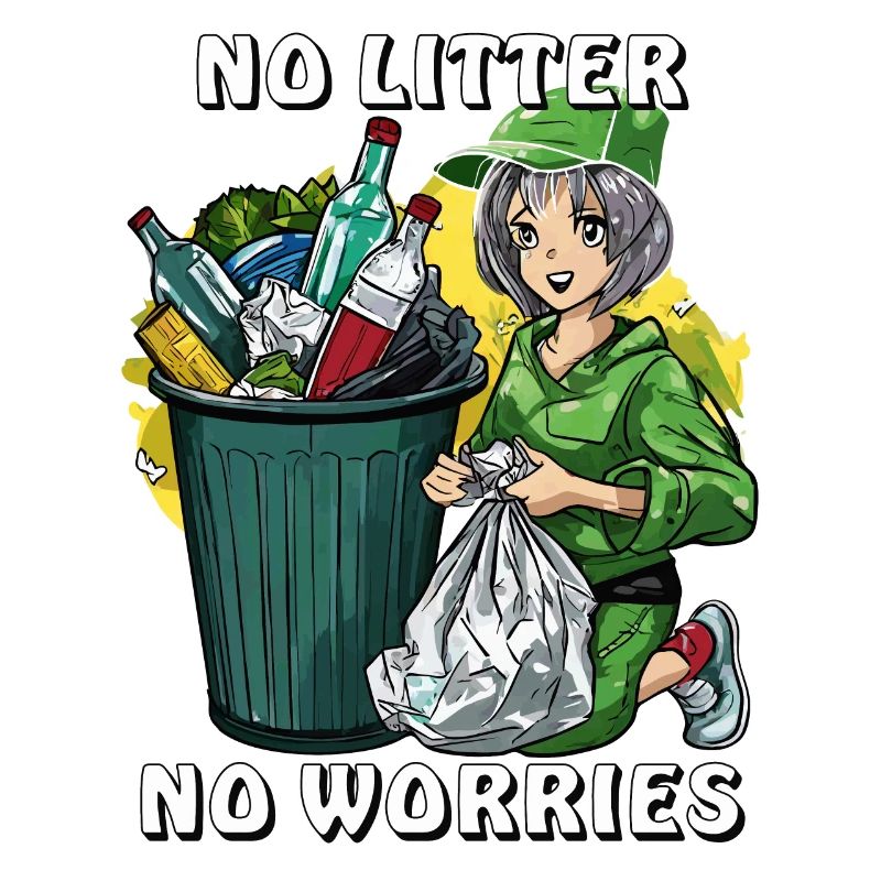 POUBELLES PAS DE DÉTRITUS, PAS DE SOUCIS