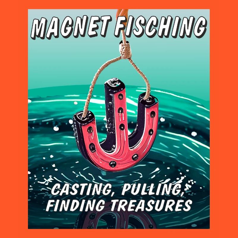 MAGNET FISCHING CASTING PULLING FINDING TREASU