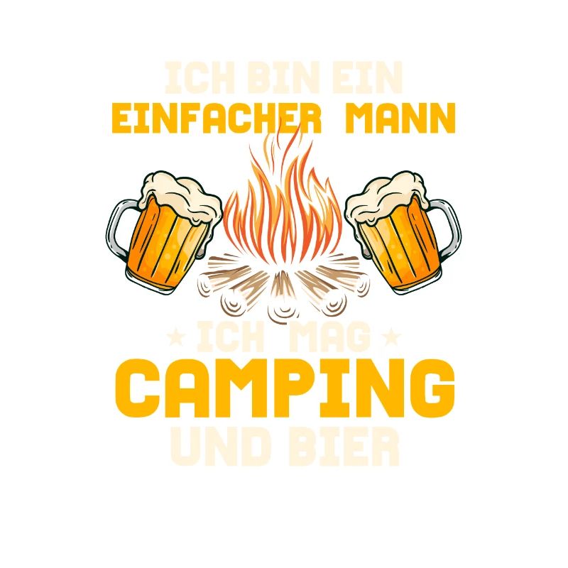 I'm a simple man I like camping holidays