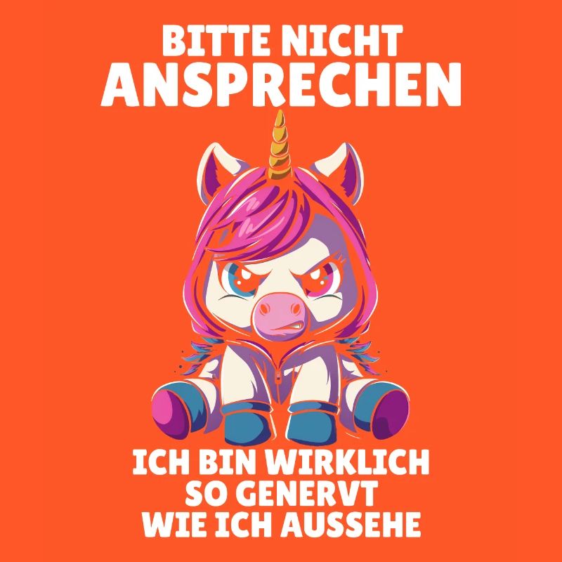 Bitte nicht ansprechen ich bin wirklich so genervt