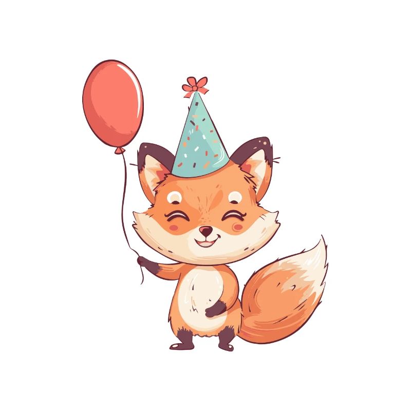 Fuchs Geburtstag Comic