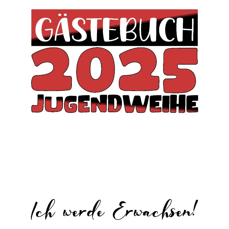 Jugendweihe 2025 Gästebuch Geschenk Mädchen Jungen