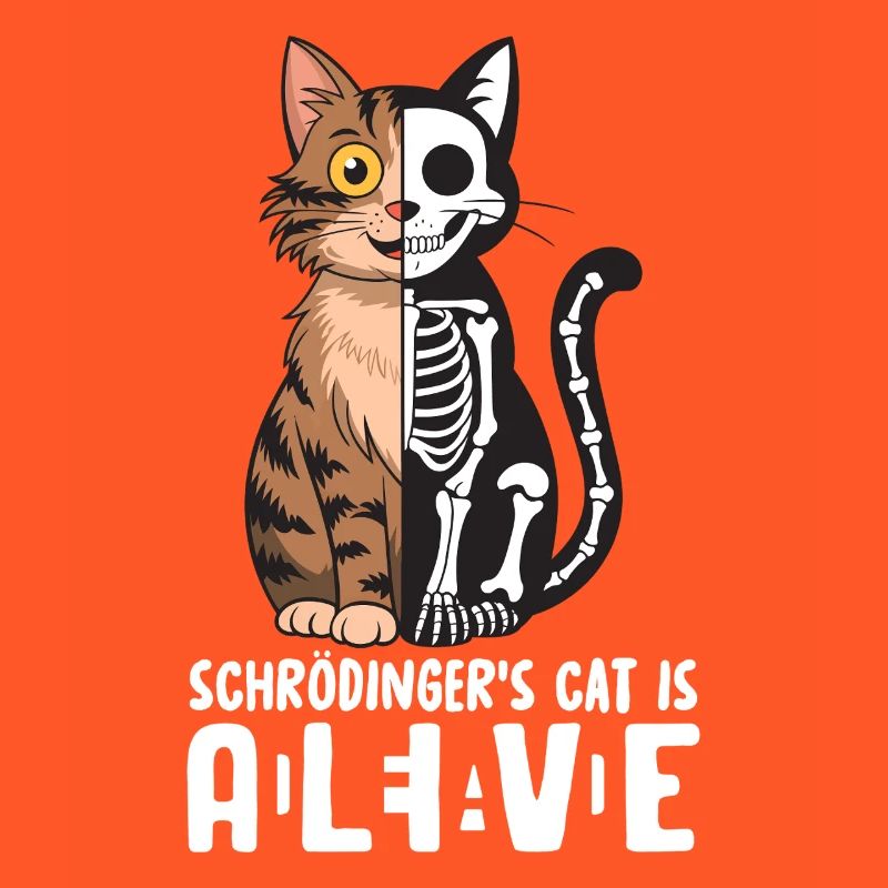 Le chat de Schrödinger mort et vif