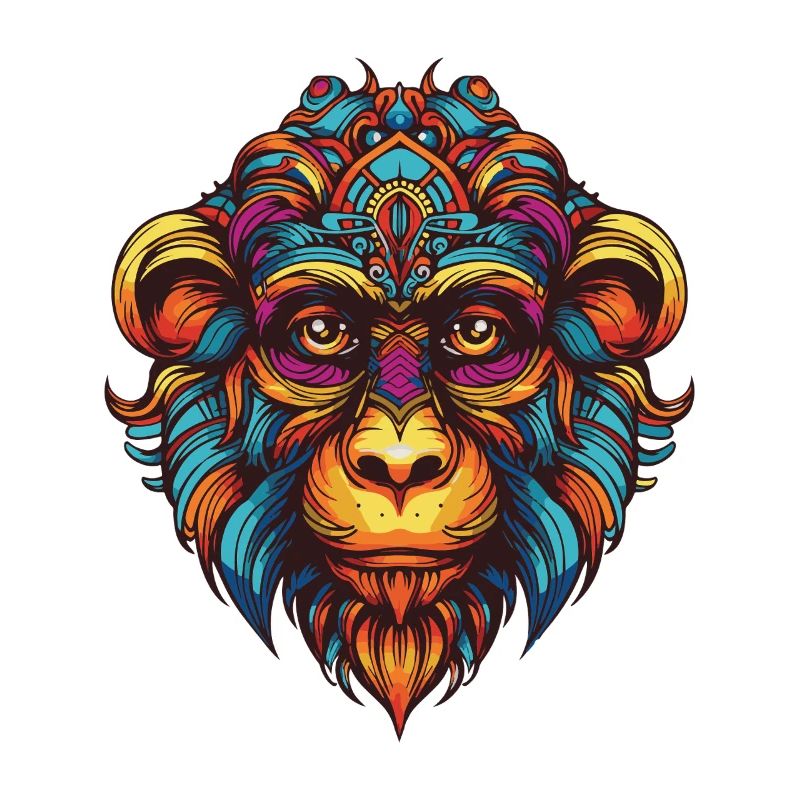 Portrait de singe