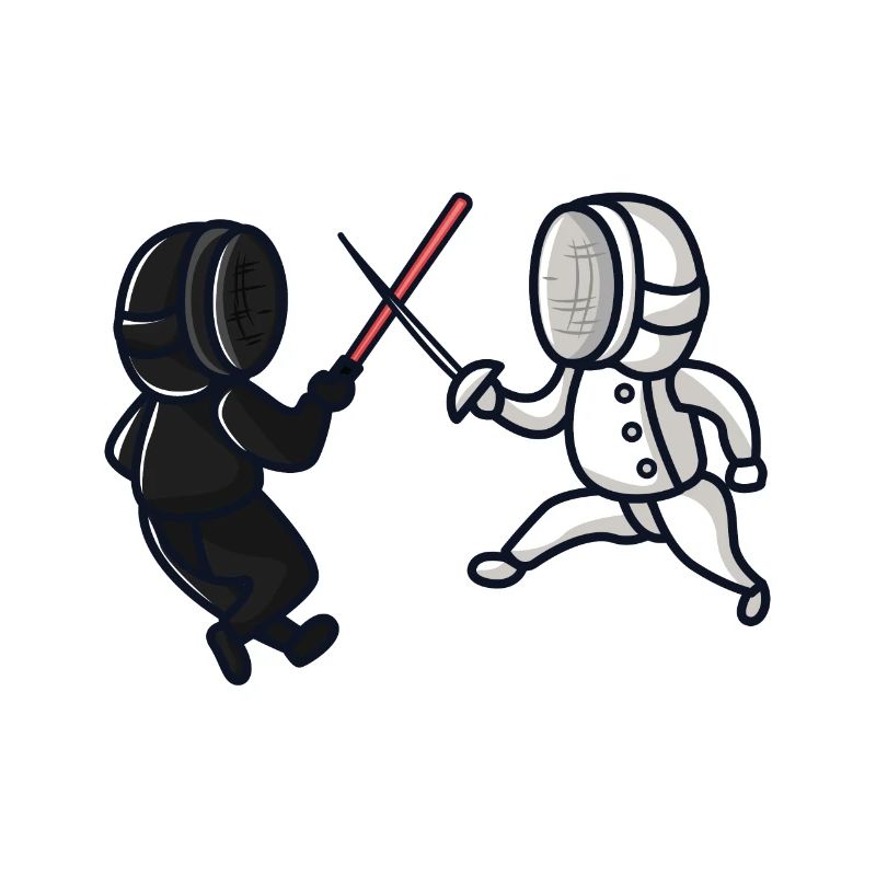 Fechten, Degenfechten, Florett