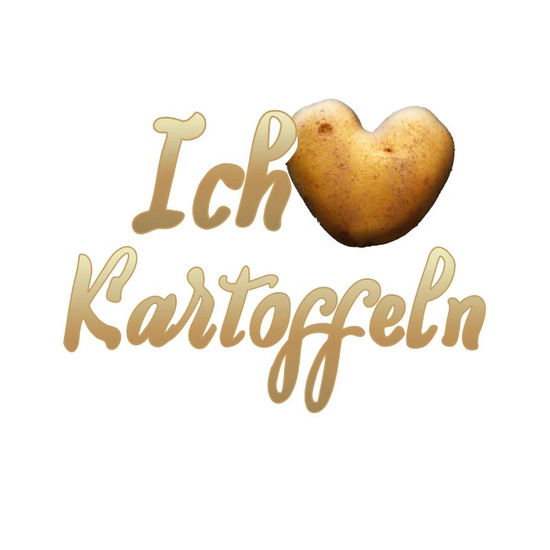 Ich Liebe Kartoffeln. Geschenk Geschenkidee