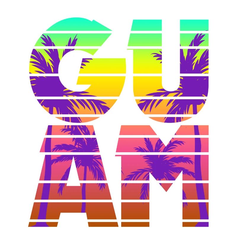 Guam Retro Pride Guamanian s s Design Gift